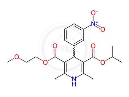 Chemical structure of Nimodipine