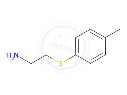 Chemical structure of 2-[(4-Methylphenyl)thio]ethanamine