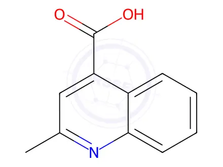 Chemical structure of 2-Methylquinoline-4-carboxylic Acid