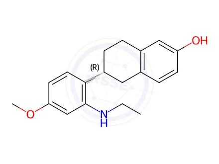 Chemical structure of Elacestrant Impurity 39