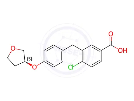 Chemical structure of Empagliflozin Impurity 9