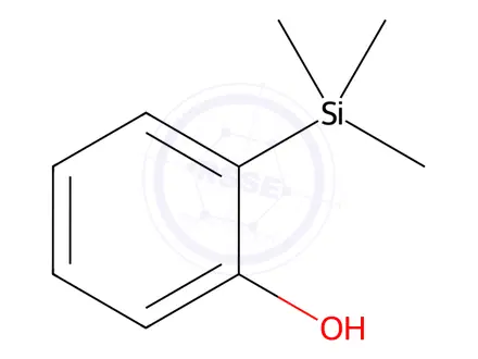 Chemical structure of 2-(Trimethylsilyl)phenol