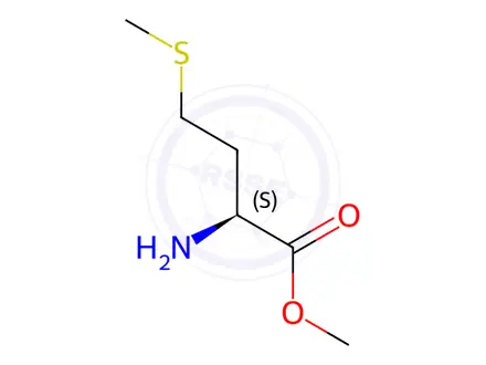Chemical structure of methyl methionate