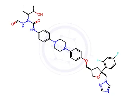 Chemical structure of Posaconazole Impurity 475