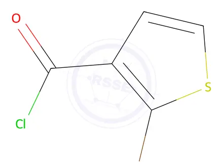 Chemical structure of 2-Bromothiophene-3-carbonyl chloride