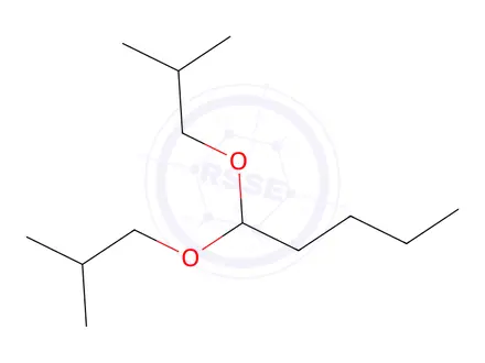 Chemical structure of 1,1-DI-ISOBUTOXYPENTANE