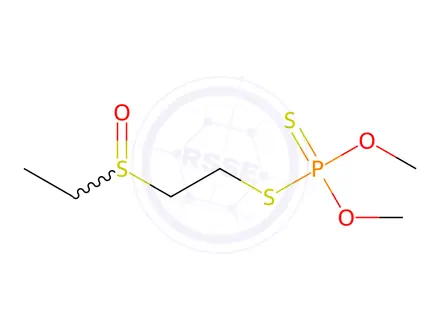 Chemical structure of Thiometon sulfoxide