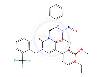 Chemical structure of Elagolix Impurity 64