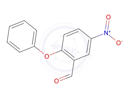 Chemical structure of 5-Nitro-2-phenoxybenzaldehyde
