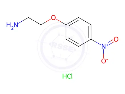 Chemical structure of 4-(2-Aminoethoxy)-1-nitrobenzene hydrochloride