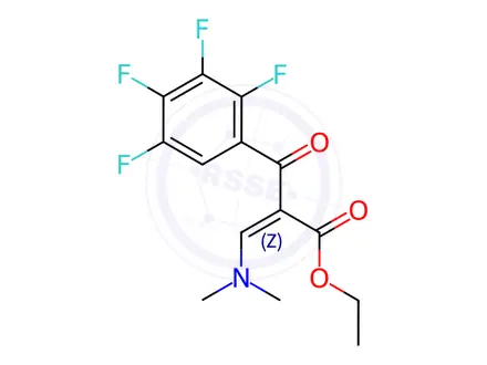 Chemical structure of Levofloxacin Impurity 158