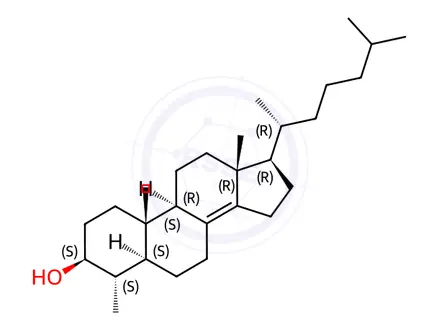 Chemical structure of Cholesterol Impurity 61