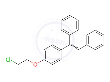 Chemical structure of Clomiphene Impurity 20