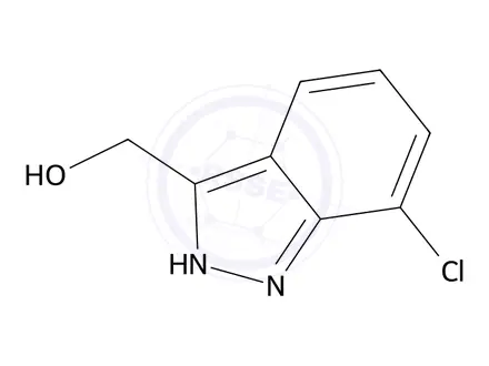 Chemical structure of (7-Chloro-1H-indazol-3-yl)methanol