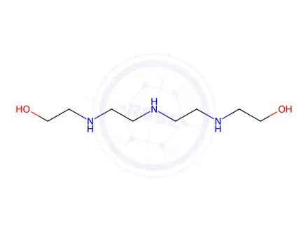 Chemical structure of 2-[[2-[(2-aminoethyl)amino]ethyl]amino]ethanol, N-(2-hydroxyethyl) derivative