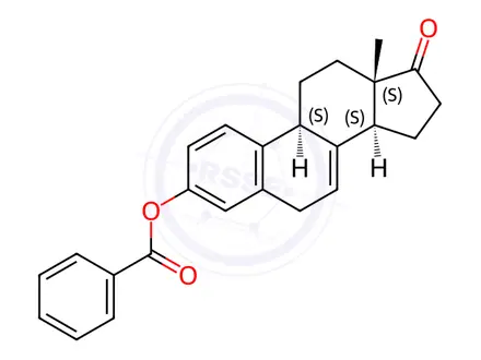 Chemical structure of Equilin Impurity 10