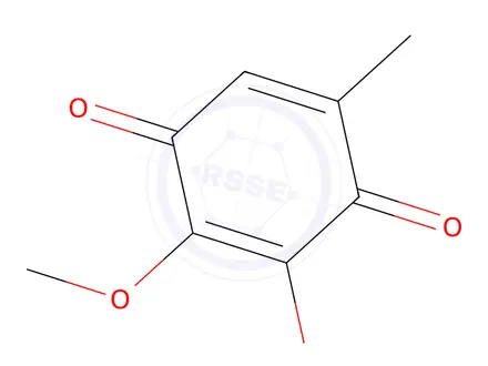 Chemical structure of Ubidecarenone EP Impurity A-Coenzyme Q0