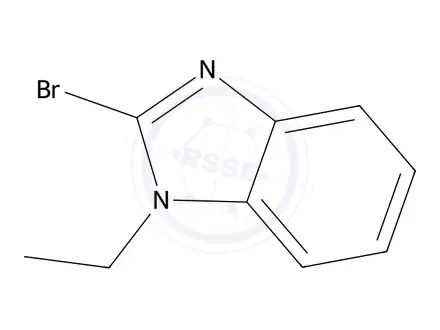 Chemical structure of 2-bromo-1-ethyl-1H-1,3-benzodiazole