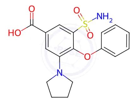 Chemical structure of Piretanide
