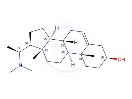 Chemical structure of (+)-Irehine
