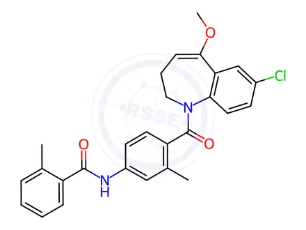 Chemical structure of Tolvaptan Impurity 150
