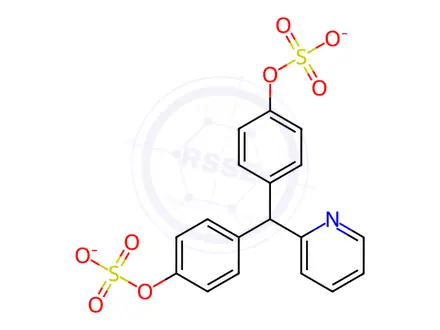 Chemical structure of Sodium Picosulfate Hydrate
