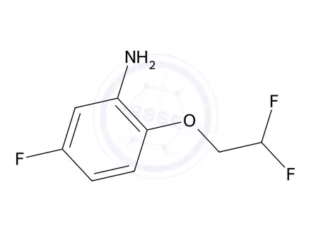 Chemical structure of 2-(2,2-Difluoroethoxy)-5-fluoroaniline