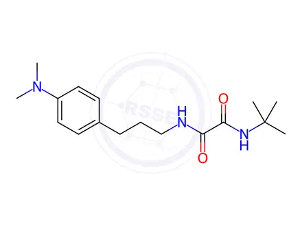 Chemical structure of N1-(tert-Butyl)-N2-(3-(4-(dimethylamino)phenyl)propyl)oxalamide