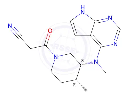 Chemical structure of Tofacitinib