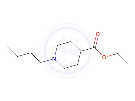 Chemical structure of 1-Butyl-piperidine-4-carboxylic Acid ethyl ester