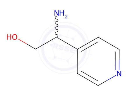 Chemical structure of 2-Amino-2-(4-pyridyl)ethanol DiHCl