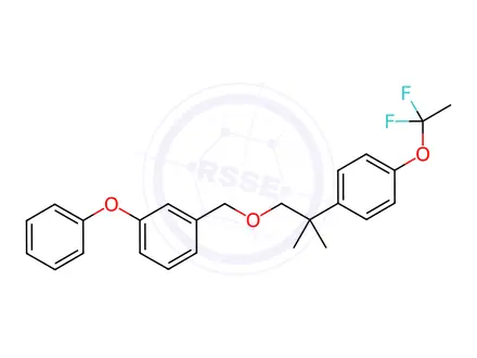 Chemical structure of Halfenprox Impurity 15
