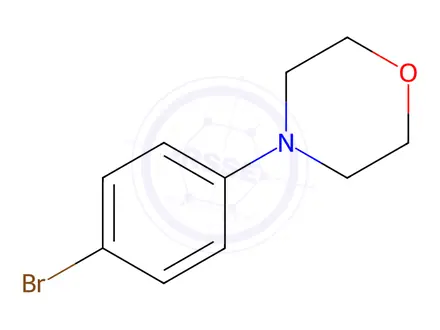 Chemical structure of 4-(4-Bromophenyl)morpholine