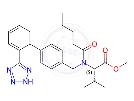 Chemical structure of Valsartan Methyl Ester