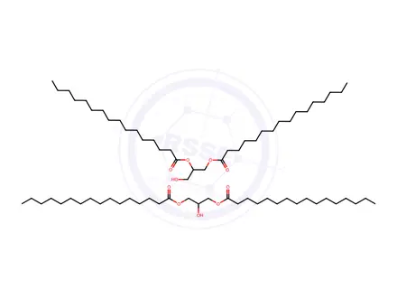 Chemical structure of Dipalmitin