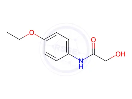Chemical structure of N-(4-ethoxyphenyl)-2-hydroxyacetamide