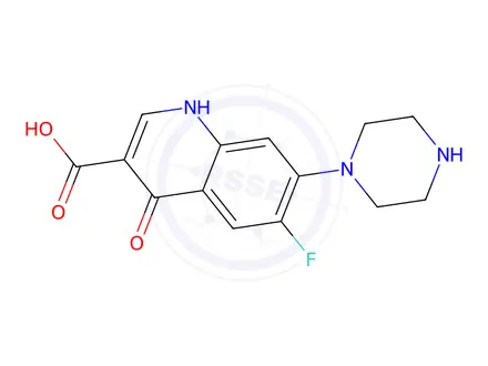 Chemical structure of Norfloxacin Impurity 76