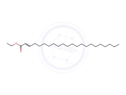 Chemical structure of Ethyl (E)-2-docosenoate