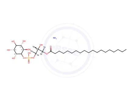 Chemical structure of 19:0 LYSO PI-d5