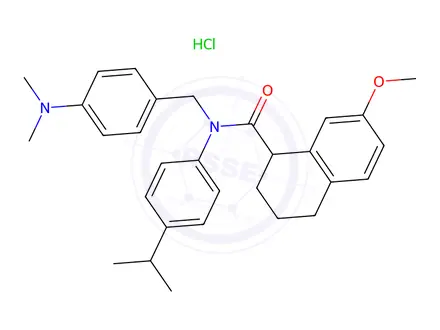 Chemical structure of W-54011