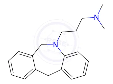 Chemical structure of Imipramine Hydrochloride Impurity 11