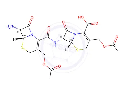 Chemical structure of Cefazolin Impurity 24