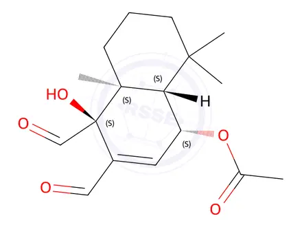 Chemical structure of Cinnamodial