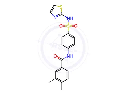 Chemical structure of Phthalylsulfathiazole Impurity 46