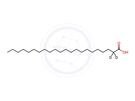 Chemical structure of Behenic Acid D2