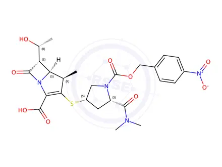 Chemical structure of Meropenem Impurity 17