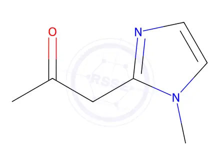 Chemical structure of 1-(1-Methyl-1h-imidazol-2-yl)propan-2-one
