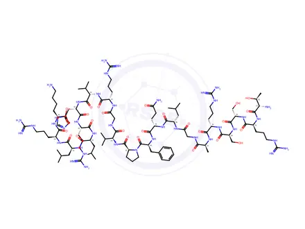 Chemical structure of Buforin II
