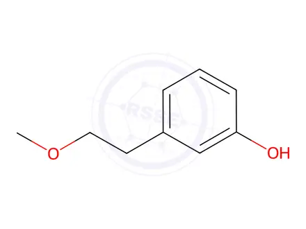Chemical structure of Metoprolol Impurity 1