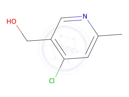 Chemical structure of (4-Chloro-6-methylpyridin-3-yl)methanol